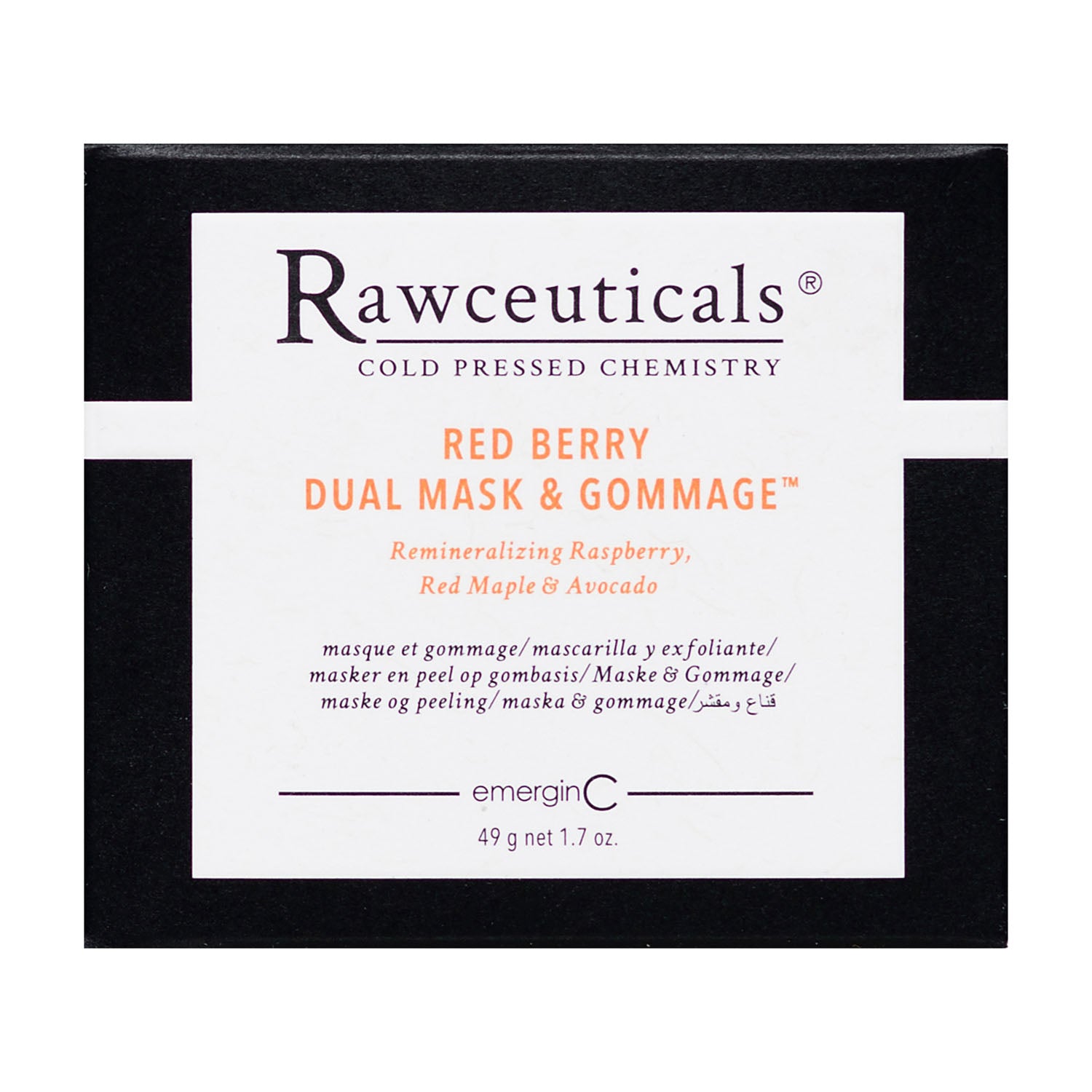 Red berry dual mask & Gommage